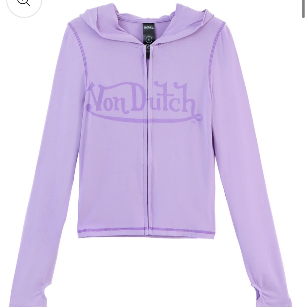 Von Dutch Roxy Purple top